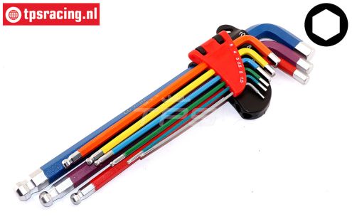 TPS2020/10 Inbusschlüsselsatz 1,5~10 mm, 9-tlg.