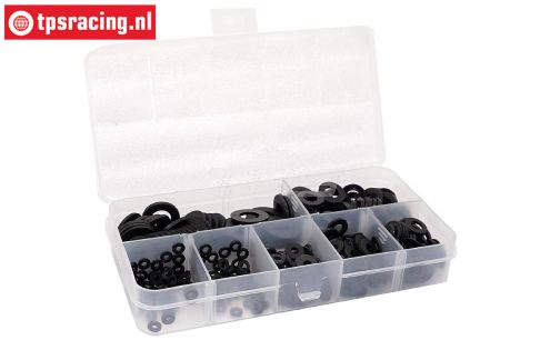 TPS1150/80 Nylonringe-Sortiment 2~8 mm, 350-tlg.