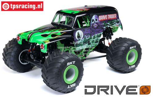 LOS04028T1 LOSI LMT 2.0 Grave Digger Monster Truck RTR