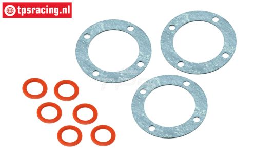 TPS252097 LOSI 5T Differential Dichtung O-ring, Set