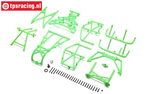 LOS-1828 LOSI LMT 2.0 Überrollkäfig komplett Grün, set