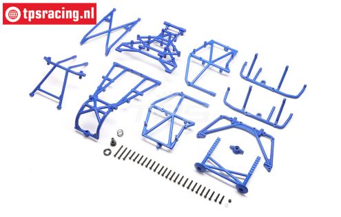 LOS-1829 LOSI LMT 2.0 Überrollkäfig komplett Blau, set