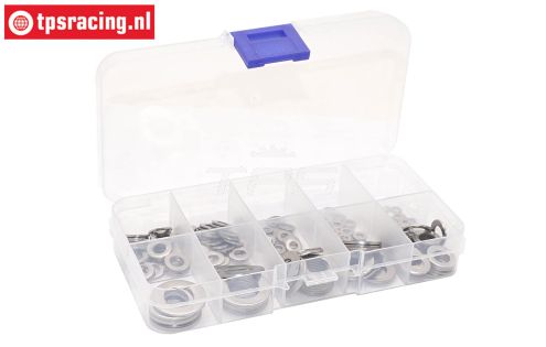 TPS1150/60 Stahlringe-Sortiment 2~10 mm, 180-tlg.
