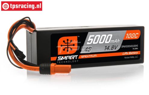 SPMX50004S100H5 4S Smart LiPo accu HC 5000 mHa-100C, 1 st.