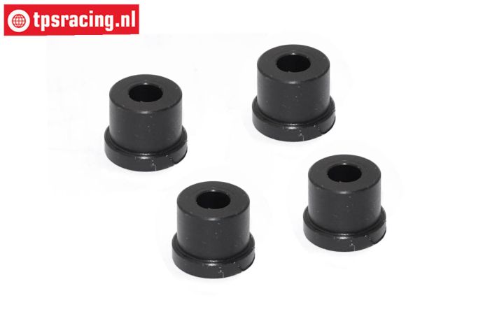 FG66291/09 Teflon-Stoßd. buchse Ø4,1-Ø9,0 mm, 4 St.