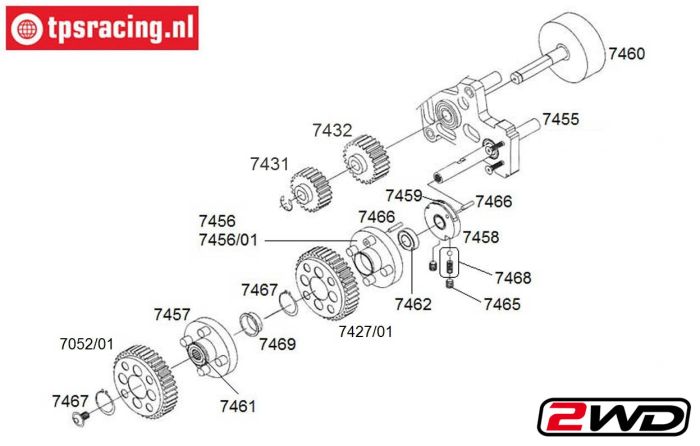 Bauanleitung FG 2 Gang Getriebe FG7450