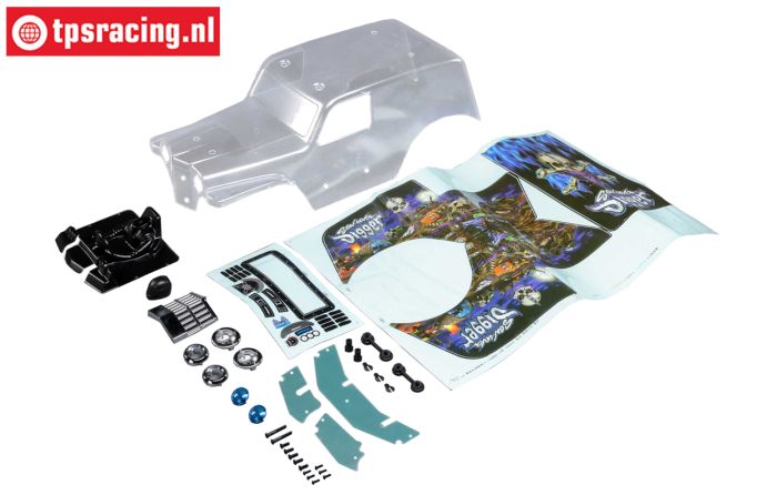 LOS240018 LMT Son Uva Digger Karosserie Glasklahr, set