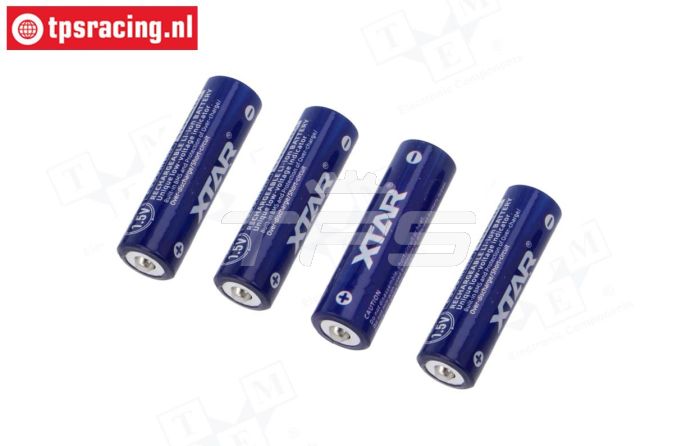 XTAR2760 XTAR Li-Ion Akku 1,5 Volt 2760 mHa, 4 St.