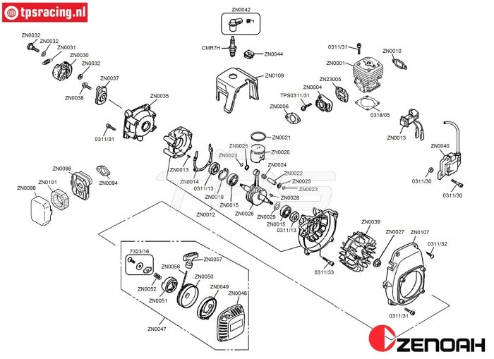 Bauanleitung Zenoah G270