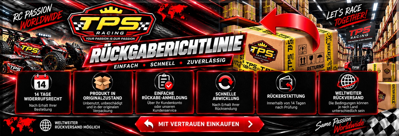 TPS Racing – Rückgabe und Garantie