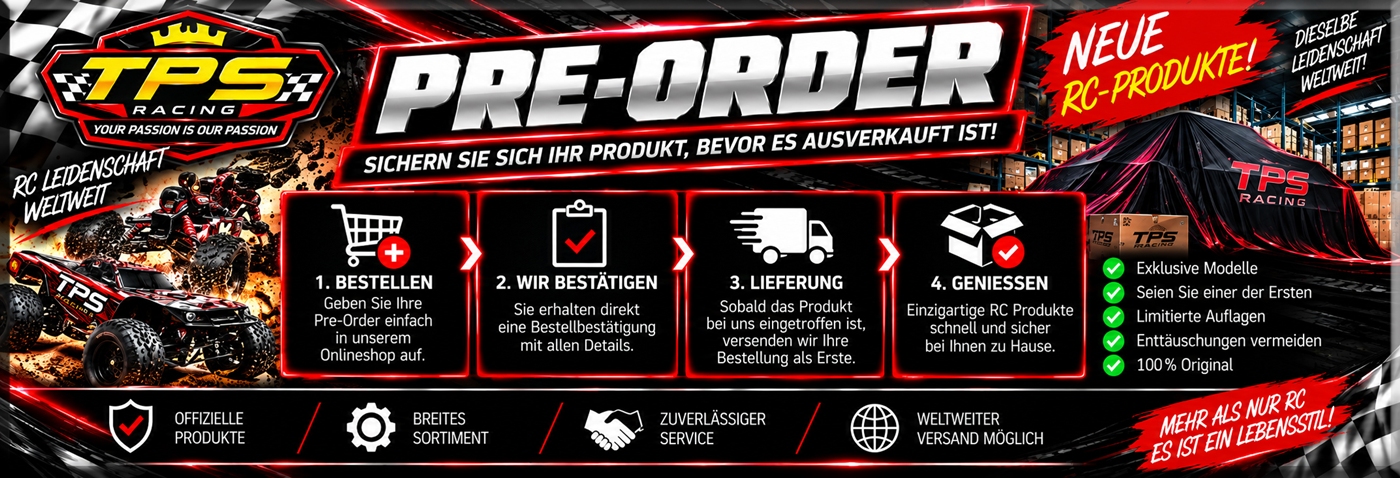 TPS Racing Shop und Lager – RC-Shop mit kompetenter Beratung und großem Lagerbestand