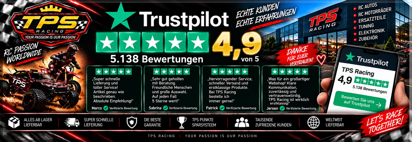 TPS Racing Shop und Lager – RC-Shop mit kompetenter Beratung und großem Lagerbestand