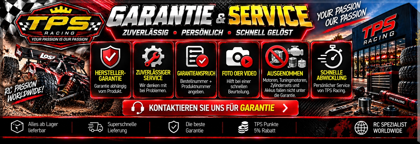 TPS Racing Garantie und Service